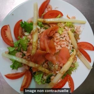 salade du chef - la fontaine des halles à poitiers