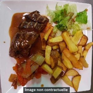 Entrecote frites - Restaurant Bar & Vins - La Fontaine des halles - Poitiers
